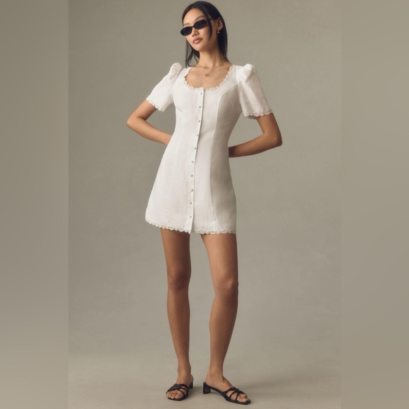 Reformation Anabella Linen Dress - Picture 8 of 9